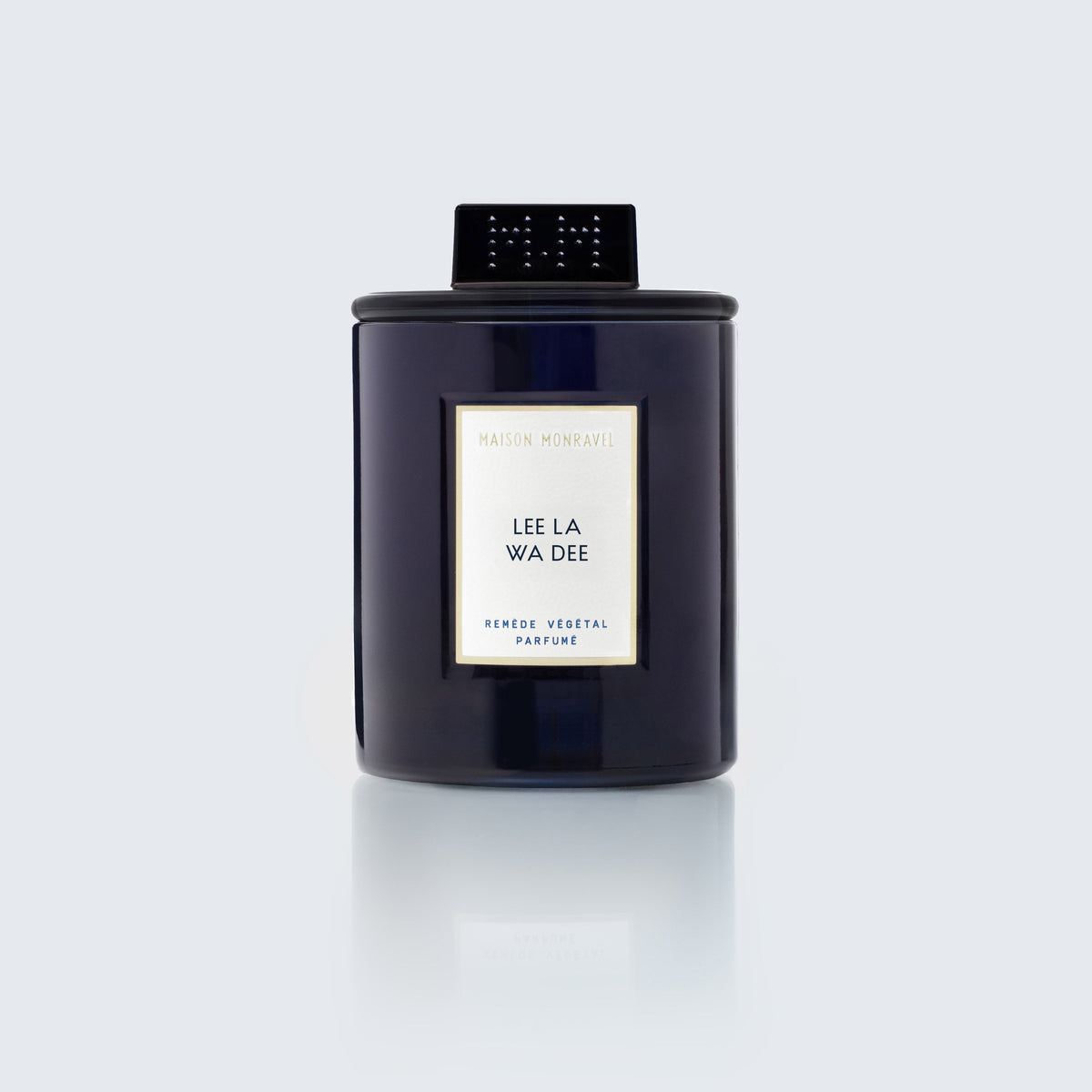 Bougie Lee La Wa Dee 240 g avec capuchon en verre